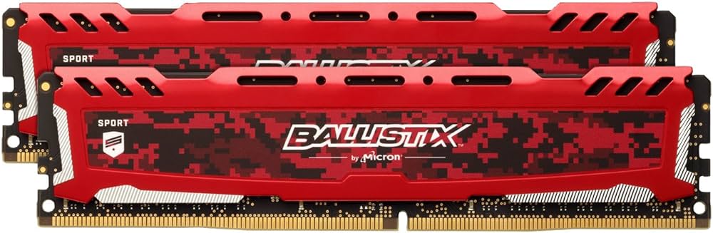 Amazon | Ballistix Sport LT 32GBキット（16GBx2）DDR4 2666 MT/s