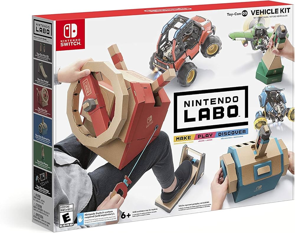 Amazon.com: Nintendo Labo Toy-Con 03: Vehicle Kit - Switch : Video