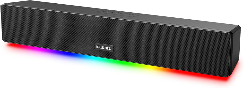 Amazon.co.jp: Bluedee PCスピーカー ゲーミングスピーカー ステレオ