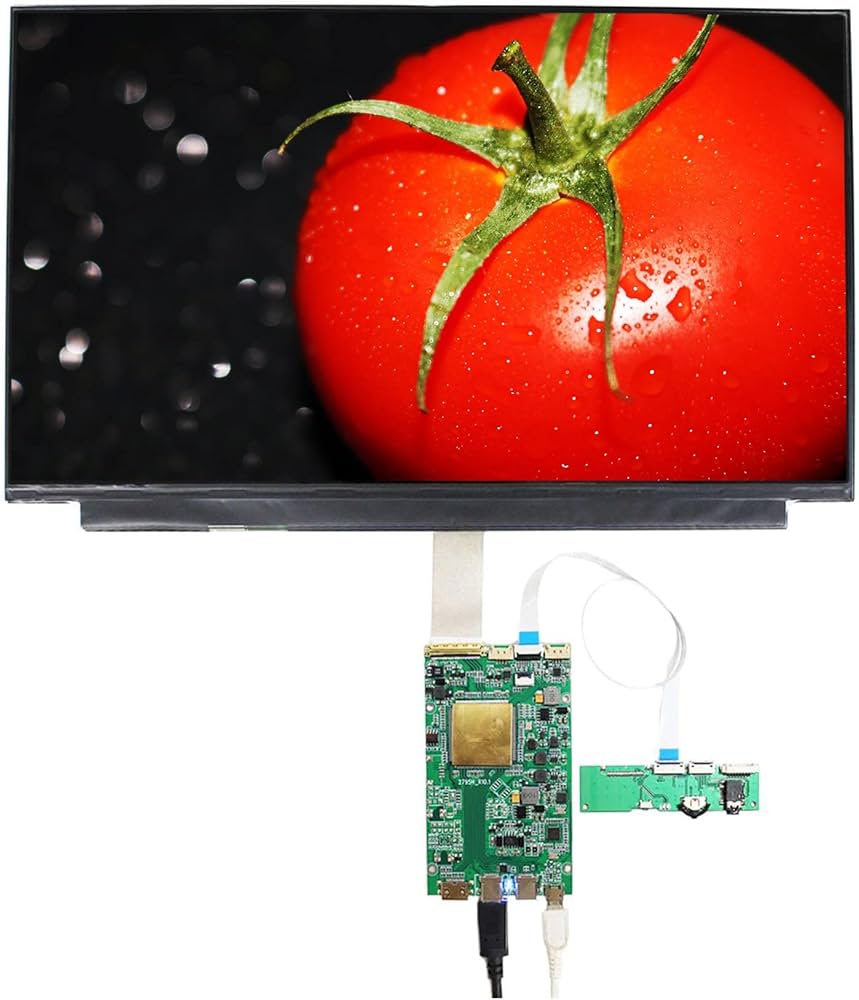 Amazon.co.jp: VSDISPLAY 15.6インチ 4K 液晶パネル 解像度3840x2160