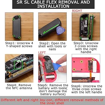 Amazon.co.jp: ZHUROUPU Zl Zr Lボタンフレックスケーブル交換互換