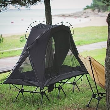 Amazon.co.jp: CAMVIL GODONG ソロテント コットテント TC生地 1人用