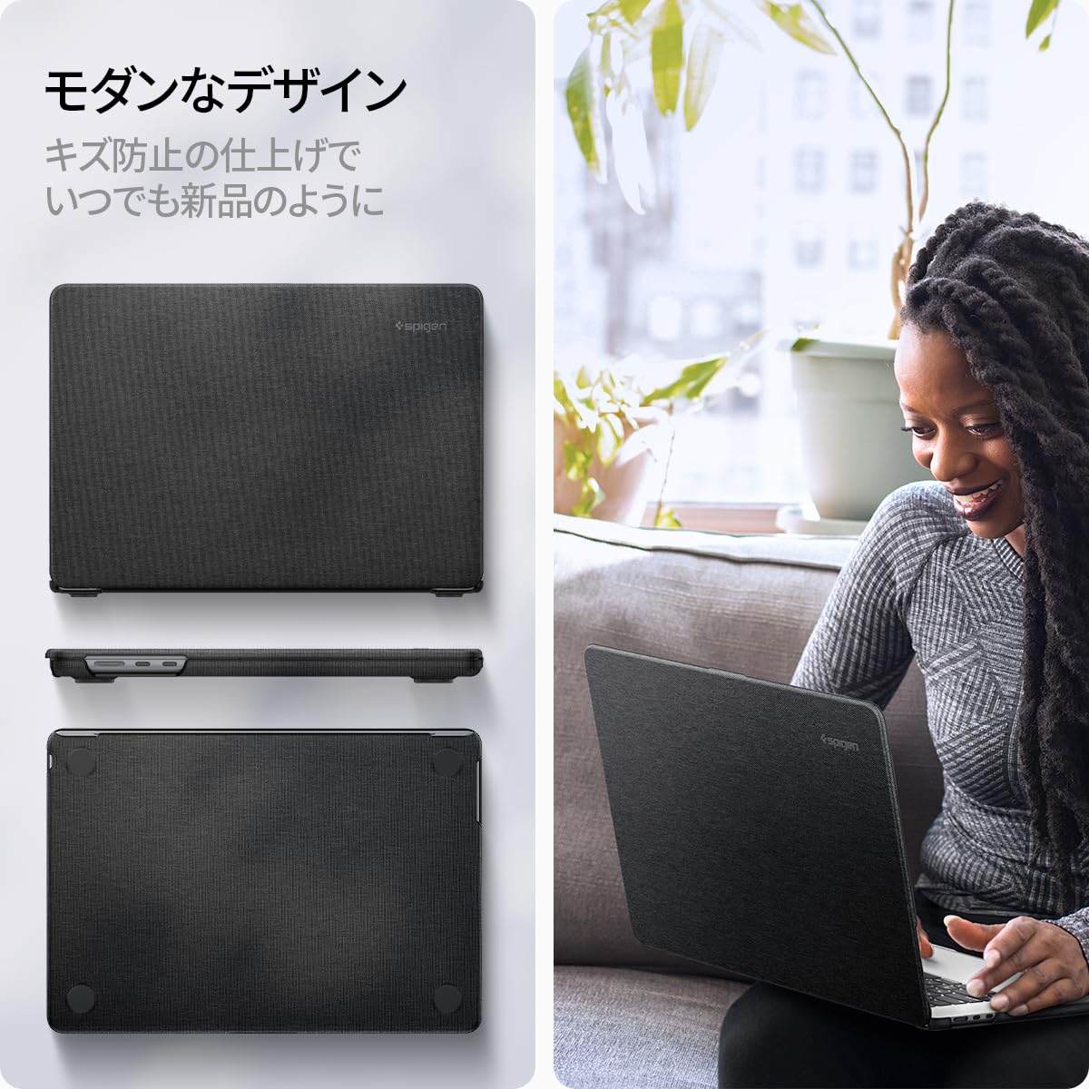 Amazon.co.jp: Spigen MacBook Air 13インチ M5/M4/M3/M2 (2026/2025