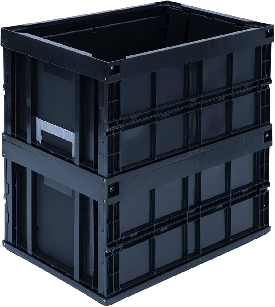 Amazon | 松本産業 折りたたみコンテナ 150L ( ブラック )( 150BL