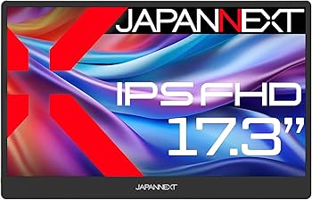 Amazon.co.jp: JAPANNEXT 17.3インチ モバイルモニター IPS パネル