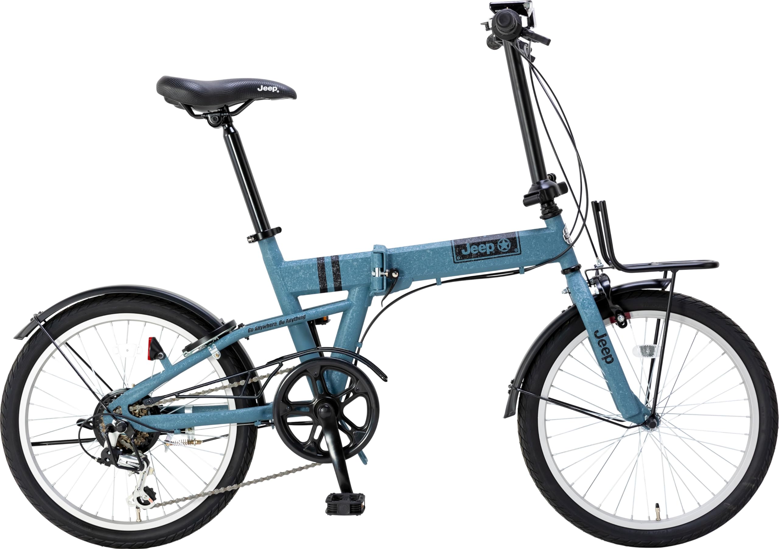 Lulu Jeep 折りたたみ自転車 オリーブグリーン カーキー Lulu Jeep