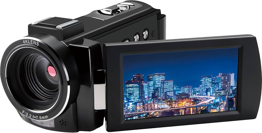 Amazon | KEIYO 4K コンパクトビデオカメラ 日本メーカーによる保証