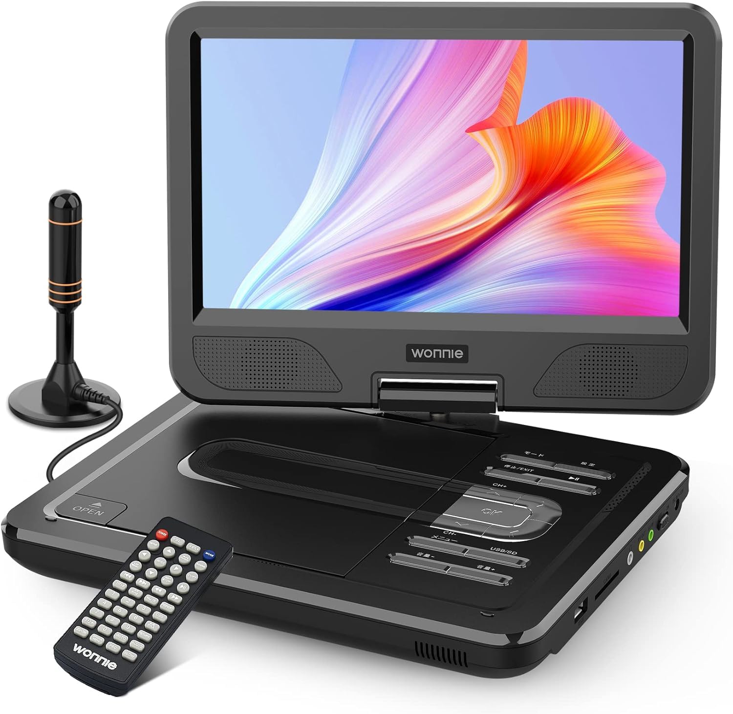 Amazon.co.jp: WONNIE フルセグポータブルdvdプレーヤー 12.5型