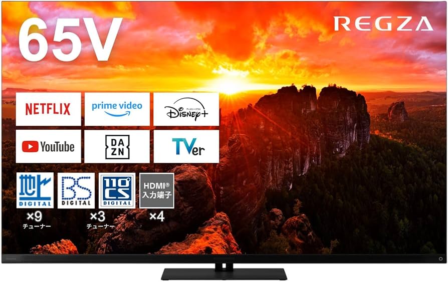 Amazon.co.jp: REGZA 65インチ 有機EL 65X9900N スマートテレビ Dolby