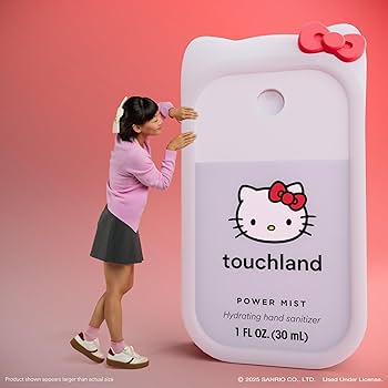 Amazon.com : Touchland x Hello Kitty® Hand Sanitizer + Mist Case