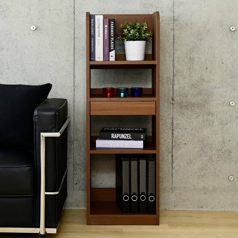 Amazon.co.jp: 山善(YAMAZEN) ラック 棚 組立簡単 (工具不要/フックを