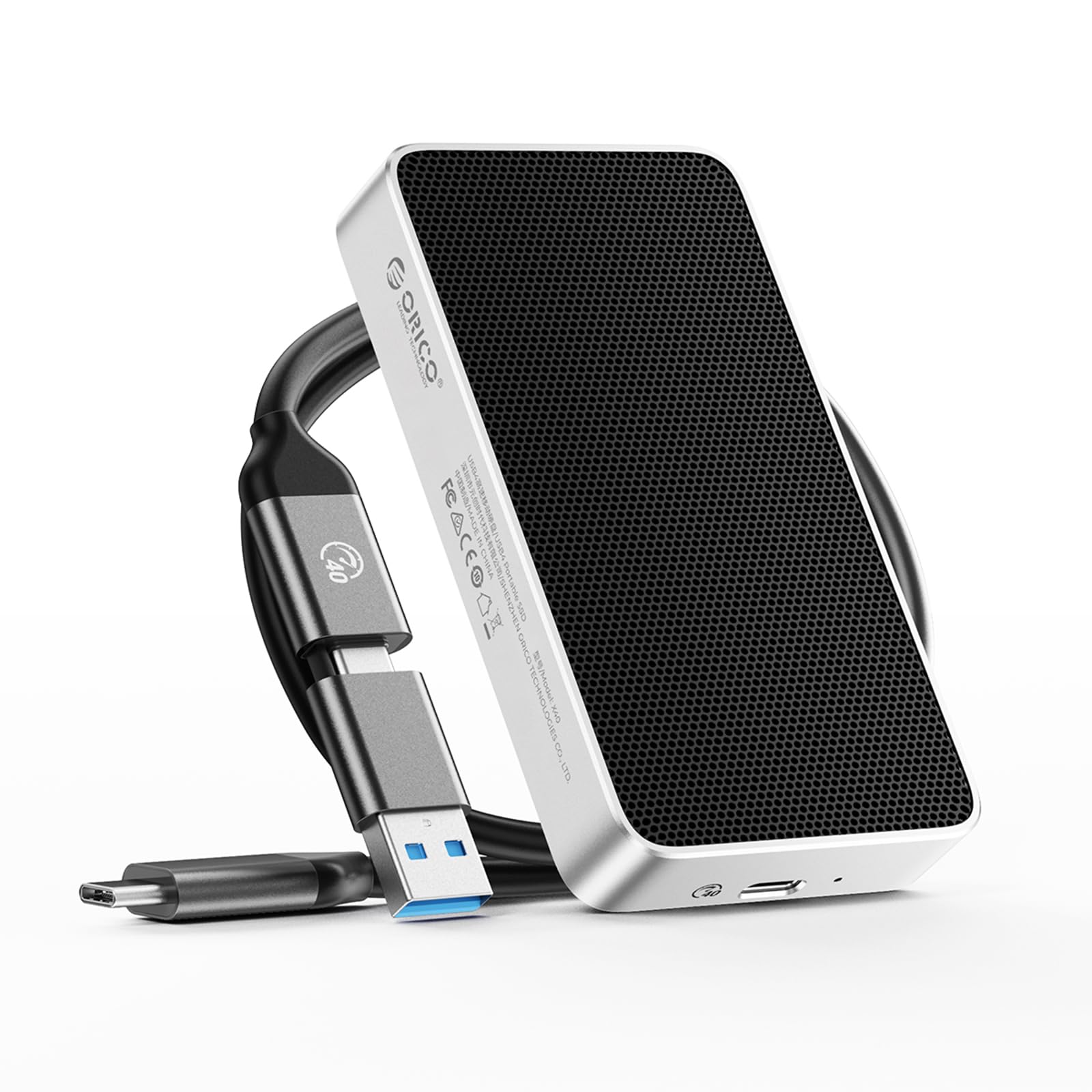 Amazon.com: ORICO 2TB USB4.0 Portable SSD 3800MB/s(40Gbps), Ultra