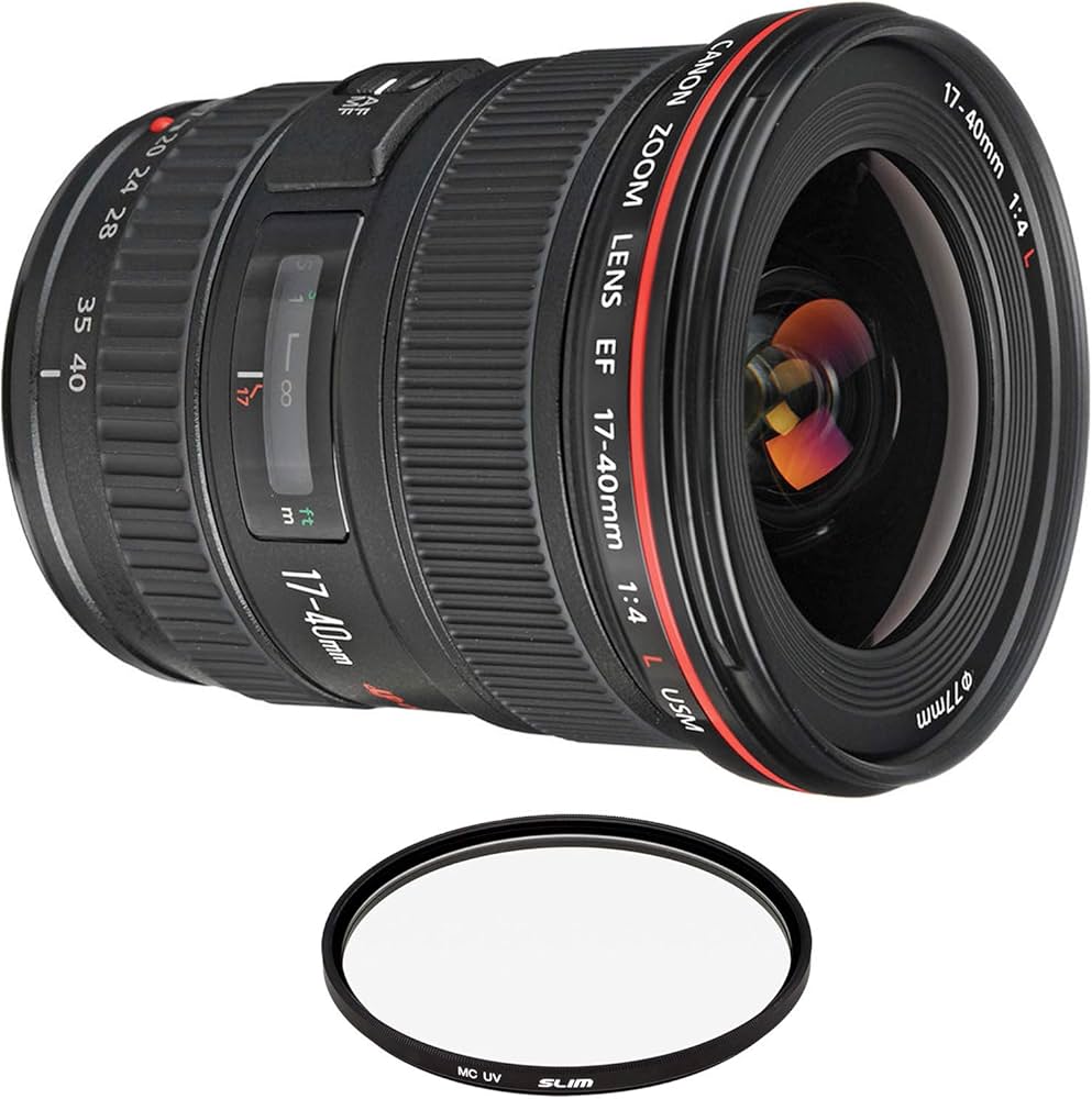 Amazon.co.jp: Canon EF 17-40mm f/4L USMレンズ プロフィルター付き