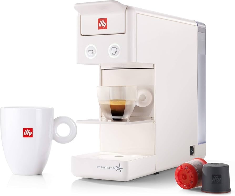 Amazon.com: illy y3.2 Espresso and Coffee Machine, 12.20x3.9x10.40