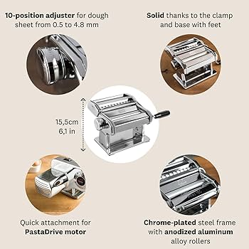 Amazon | MARCATO イタリア製 PASTASET パスタマシン ギフトセット