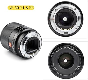 Amazon.co.jp: VILTROX 単焦点標準レンズ FE 50mm F1.8 STM AF Sony E