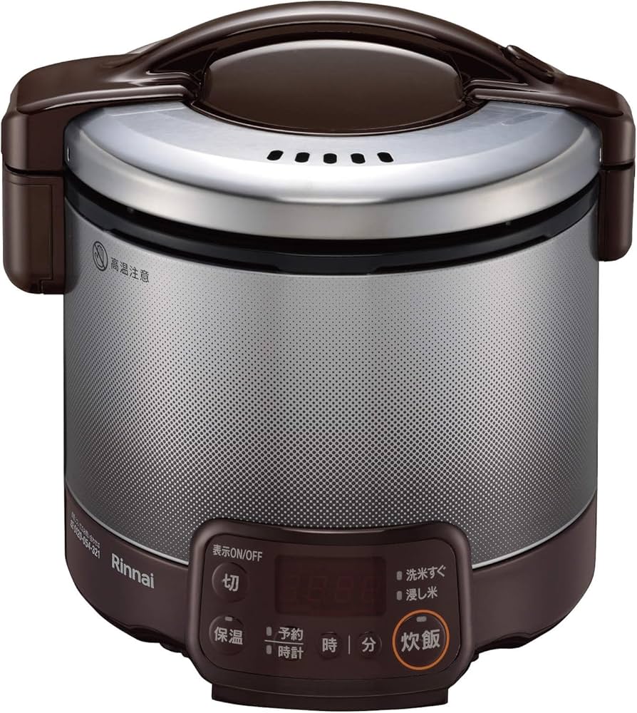 Amazon | リンナイ ガス炊飯器 RR-030VQT（DB）都市ガス用 | リンナイ