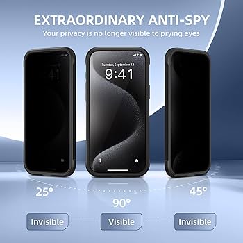 Amazon.com: TIESZEN for iPhone 15 Pro Max Case, Compatible with