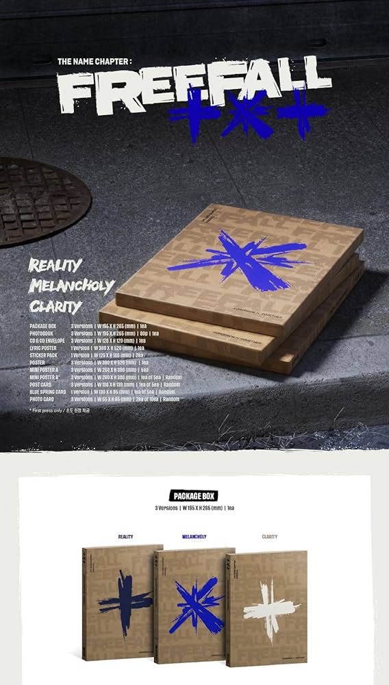 Amazon.com: Tomorrow X Together TXT - The Name Chapter : Freefall