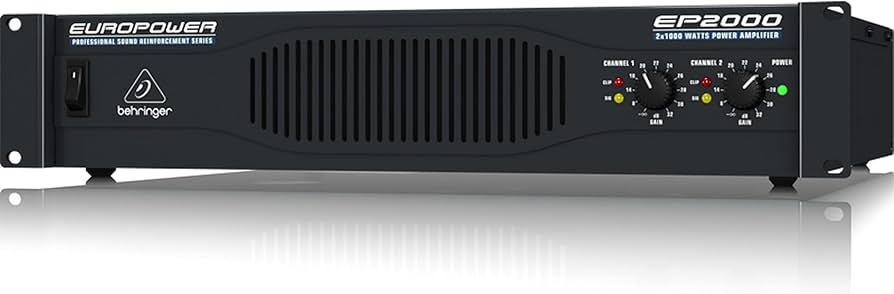 Amazon | BEHRINGER ベリンガー ステレオパワーアンプ EP2000