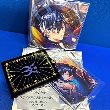 Amazon.co.jp: ベルフェゴール アクキー おべいみー Obey Me 謎解き 缶