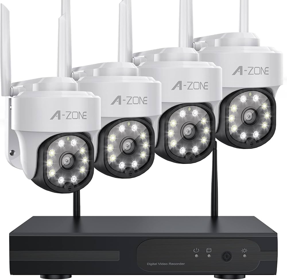 Amazon.co.jp: 【500万画素・360°広角撮影・双方向通話】A-ZONE 防犯