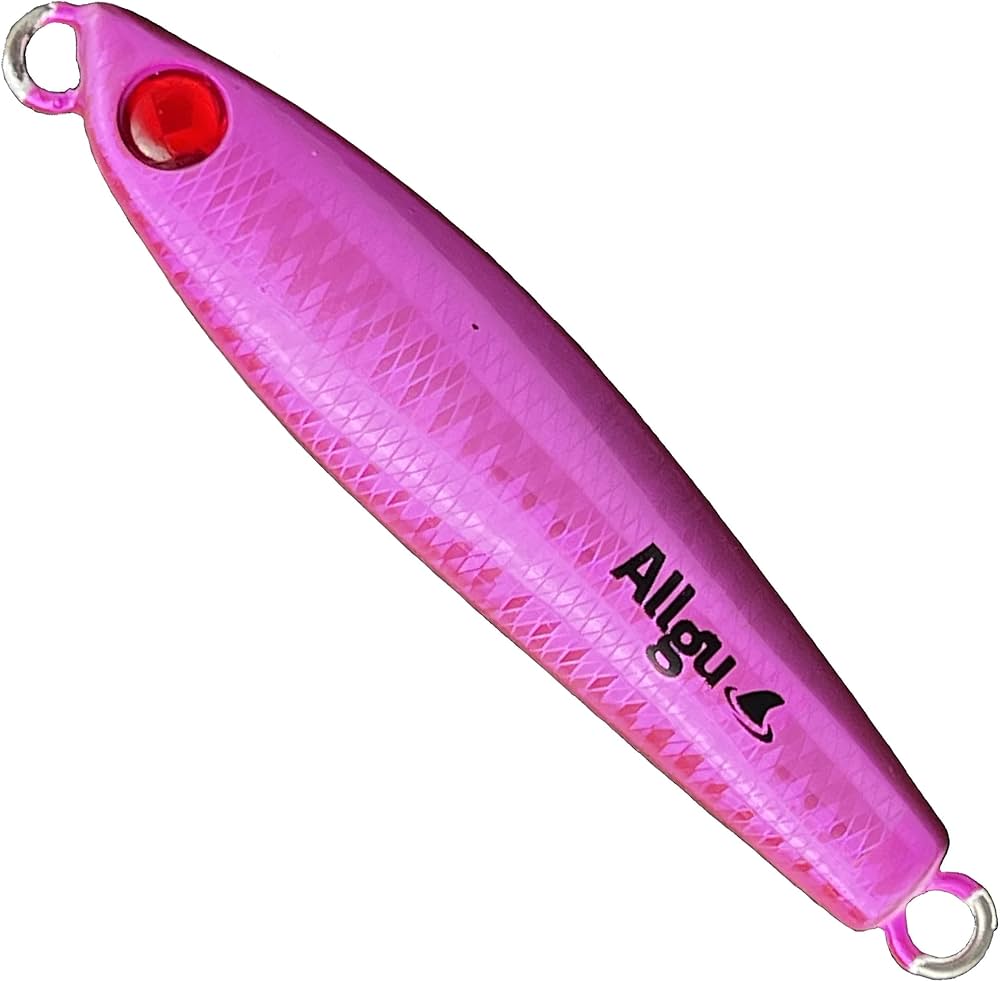 Amazon.co.jp: Allgu タングステンジグ 漆号 (7号) 65g ピンクケイムラ