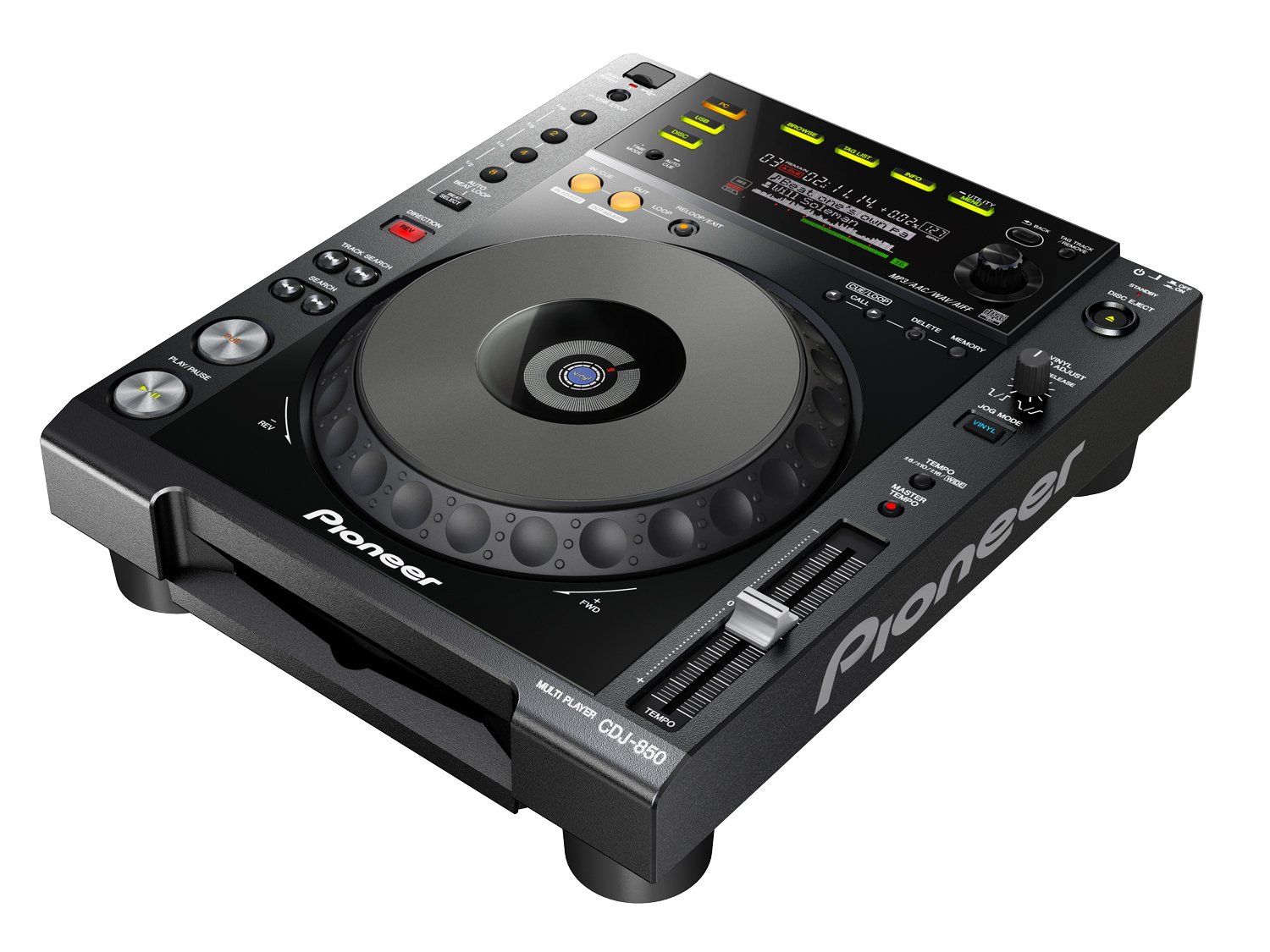 Amazon.co.jp: Pioneer CDJ-850-K CD Player for DJing, Black