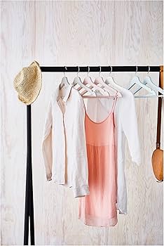 Amazon.co.jp: 木製ハンガー 8本セット ホワイト : ホーム＆キッチン