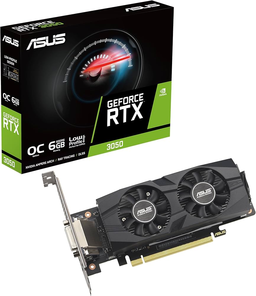 Amazon | ASUS GeForce RTX 3050 LP BRK OC Edition 6GB GDDR6
