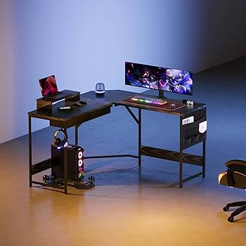 Amazon.co.jp: YeTom ゲーミングデスク125cm x 125cm l字デスク pc