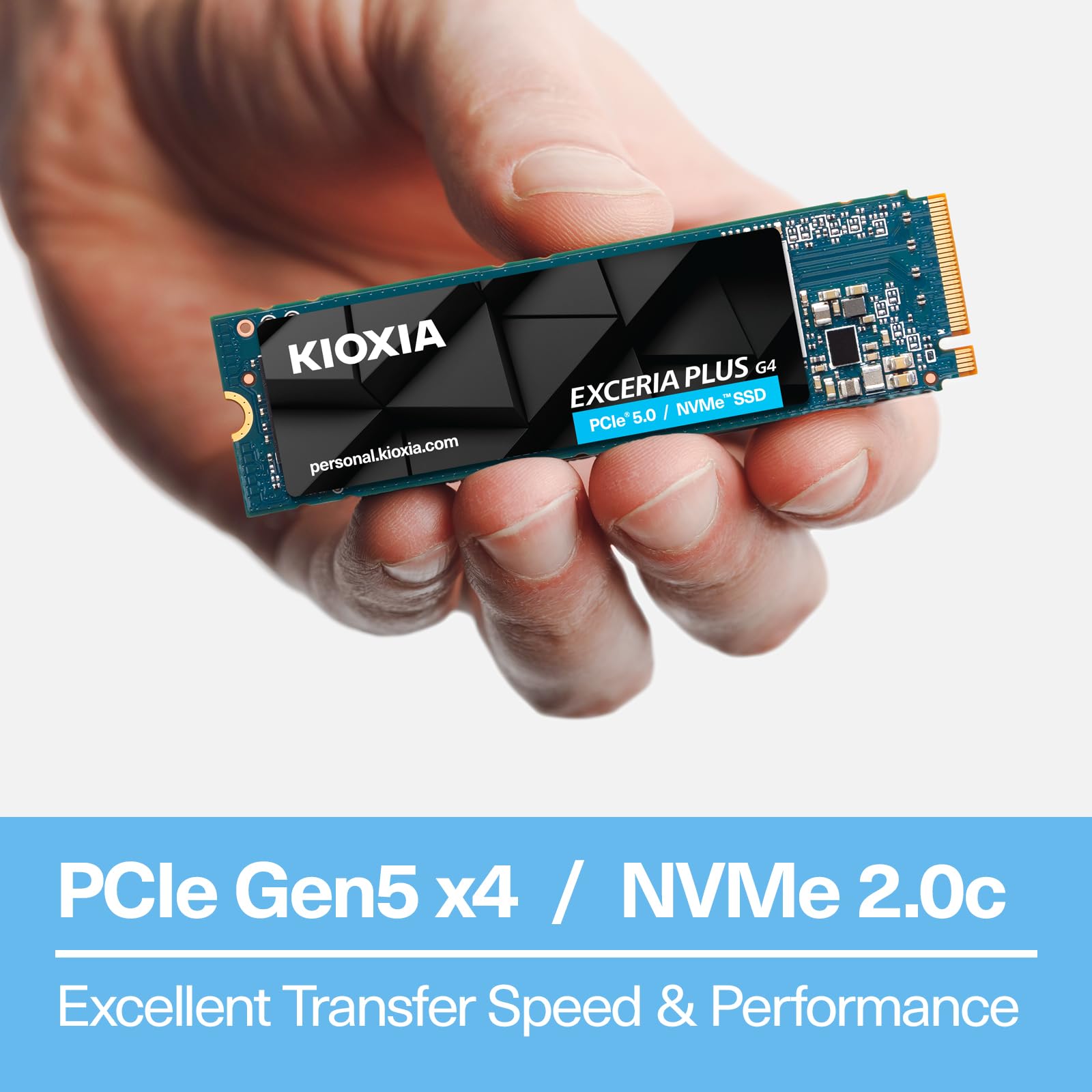 Amazon.com: Kioxia EXCERIA Plus G4 NVMe SSD 1TB Internal SSD, PCIe