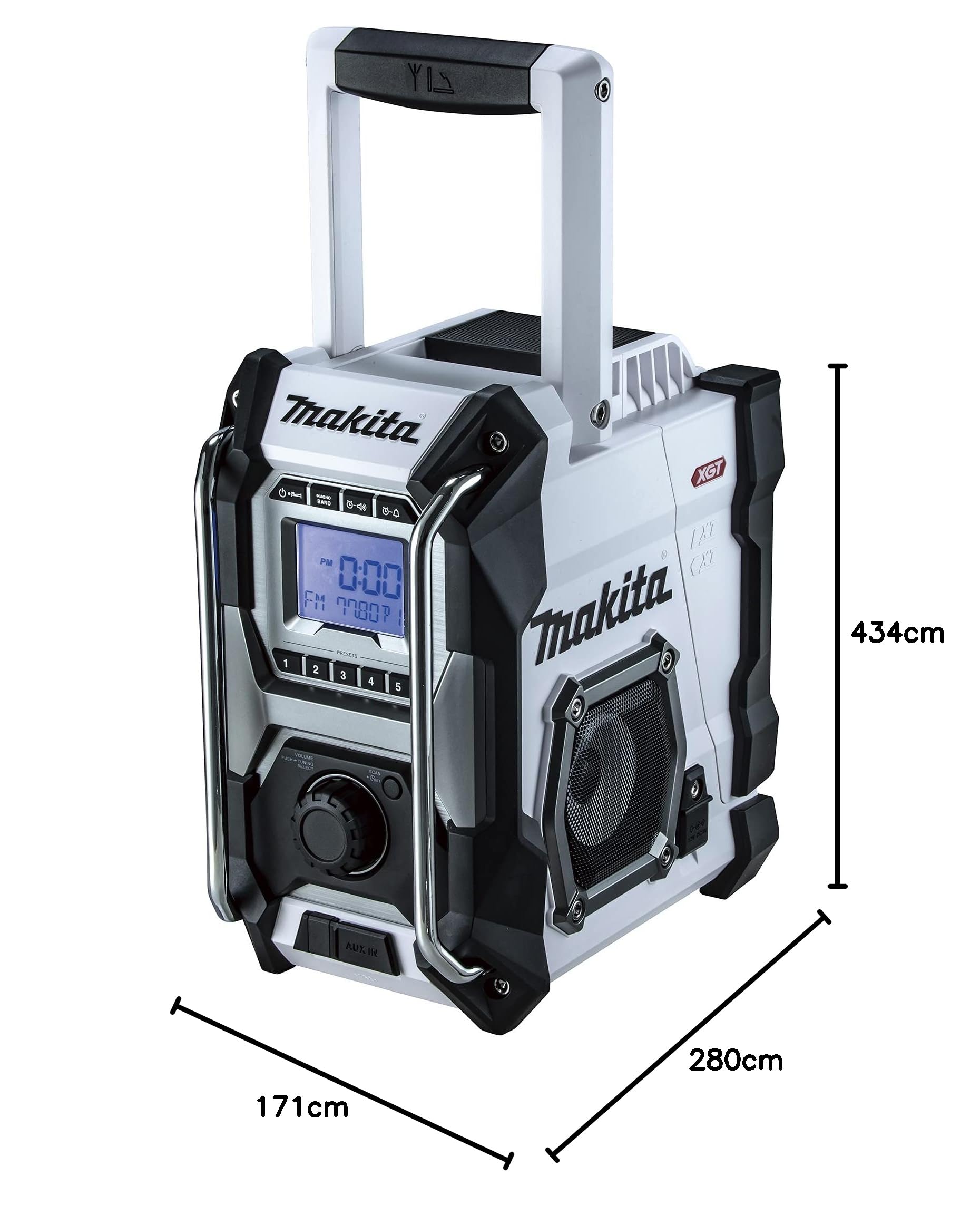 Amazon.co.jp: マキタ(Makita) 充電式ラジオ（白） 40Vmax 本体のみ