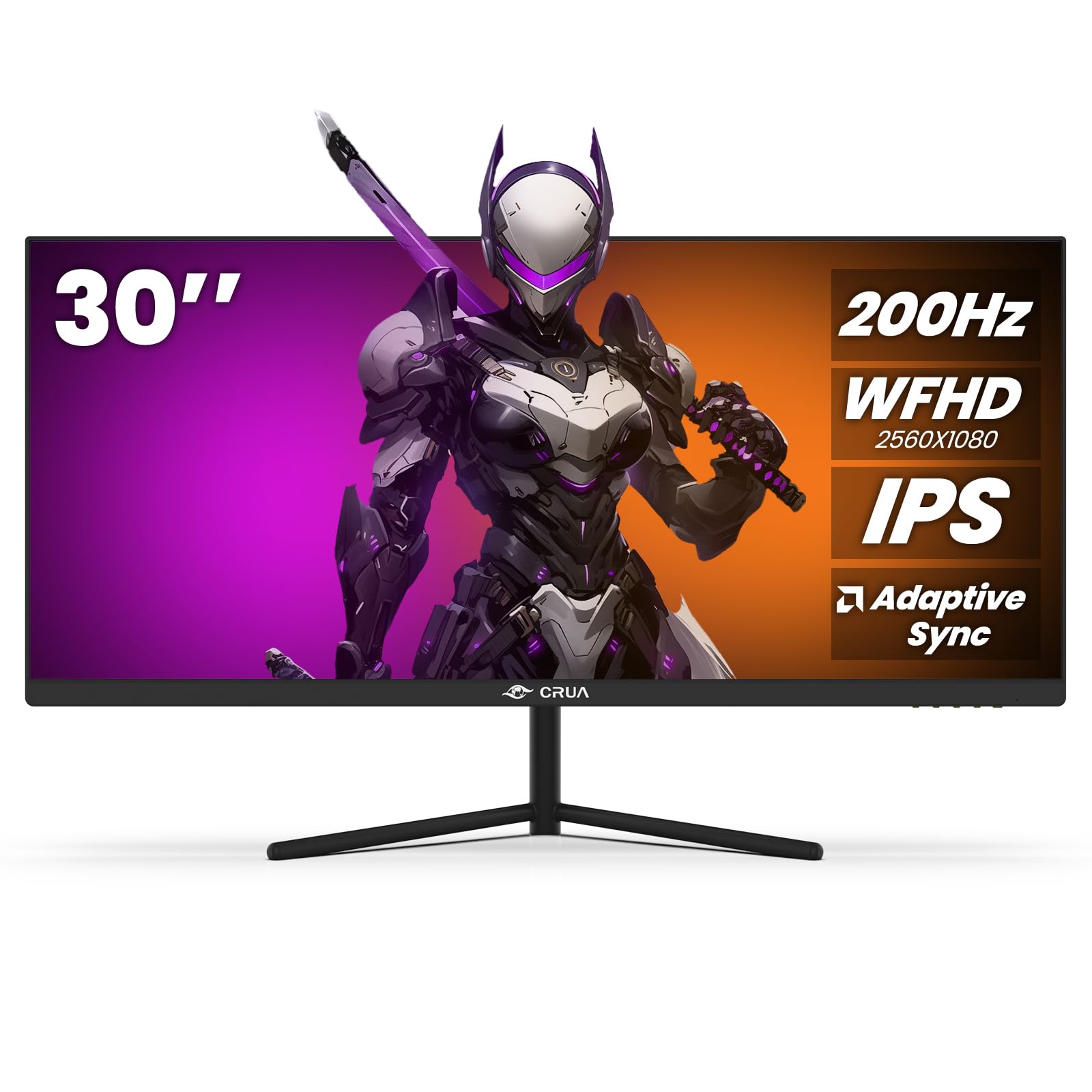 Amazon.co.jp: CRUA 30インチ ゲーミングモニター 200HZ、21:9 WFHD