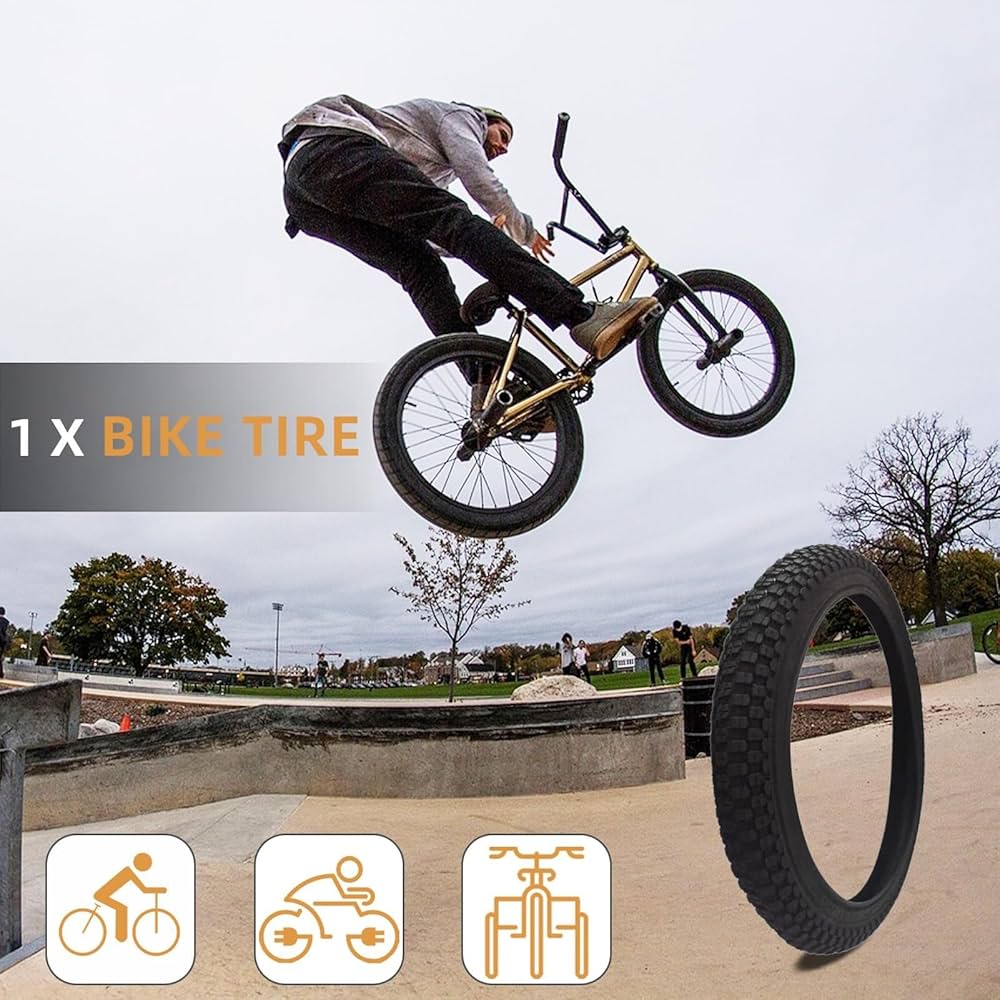 Amazon | 20/24/26インチ BMX用交換タイヤ 1.75/1.95/2.125/2.3/2.35