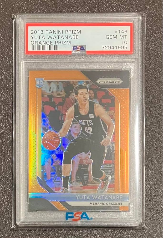 Amazon.co.jp: RC49枚限定 渡邊雄太 PSA 10 Yuta Watanabe NBAカード