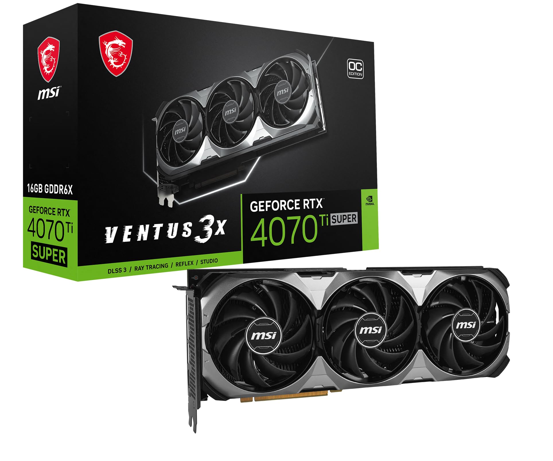 Amazon | MSI GeForce RTX 4070Ti SUPER 16G VENTUS 3X OC PCIe4.0 約3