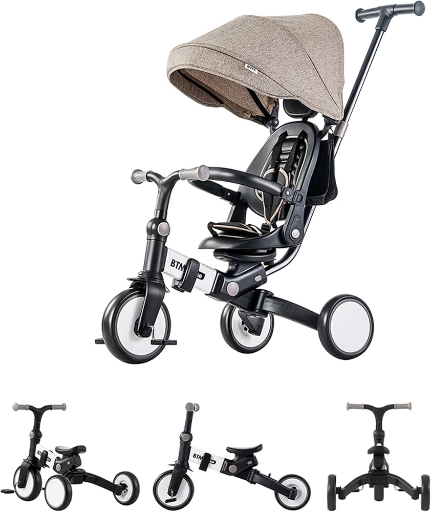 Amazon.co.jp: BTM 子供用三輪車 折りたたみ 三輪車 カバー ベビーカー