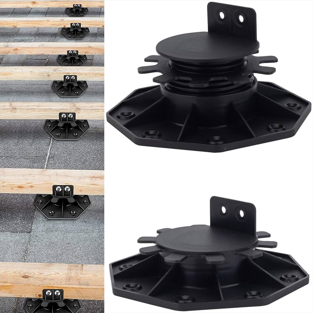 Amazon.com: 12Pack Adjustable Deck Support Pedestal - Base Support
