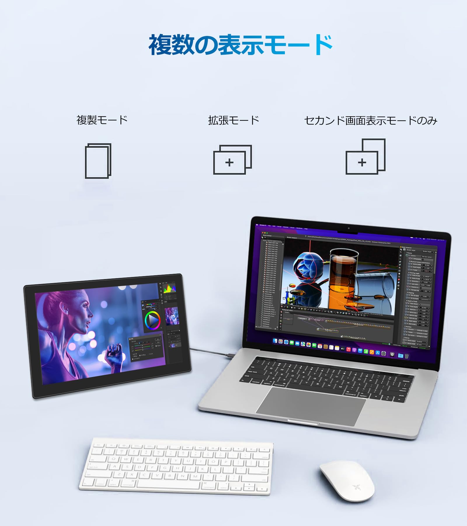 Amazon.co.jp: Mayfee! 7インチタッチスクリーンモニター, 1920×1080