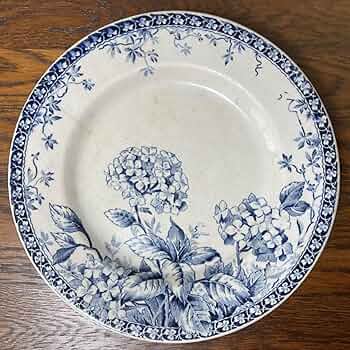 フランス アンティーク☆ジアンGien ボウル 深皿 紫陽花 フランス