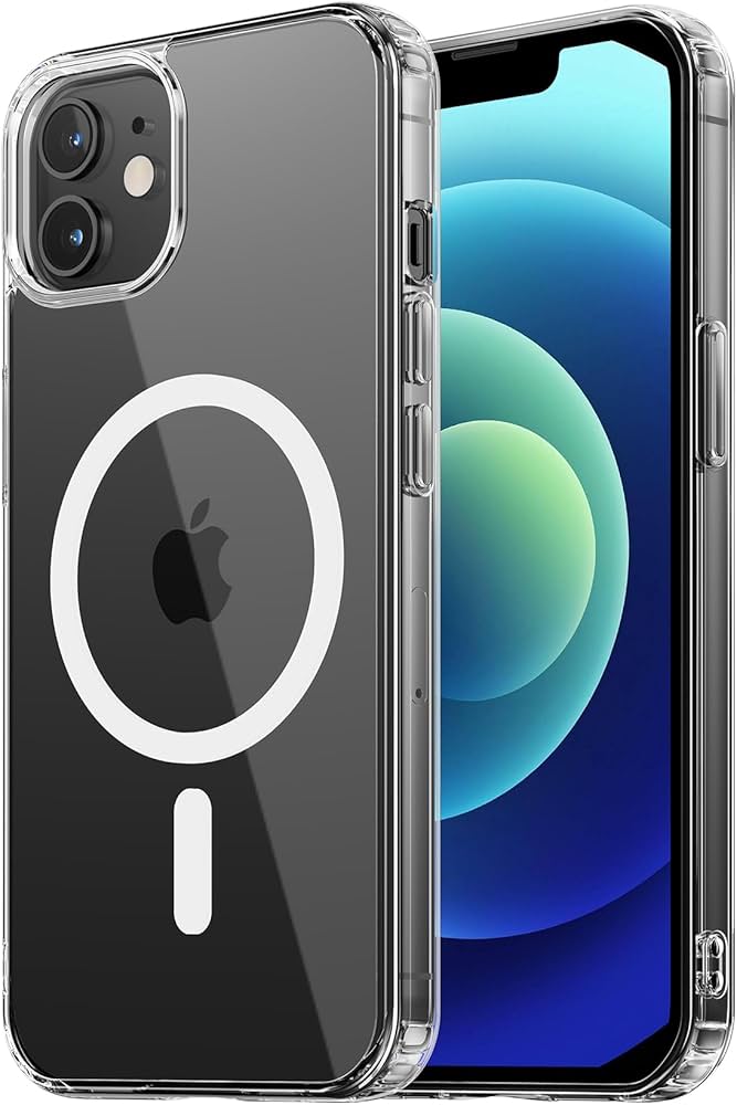 Amazon.co.jp: NIMASO iPhone12 mini 用 ケース MagSafe対応 クリア