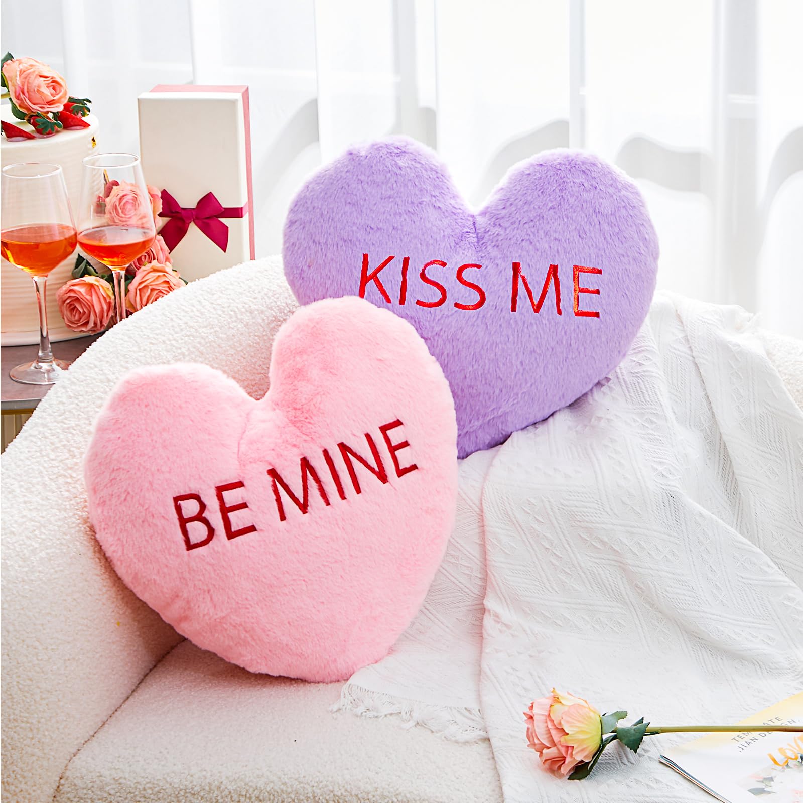Amazon.com: Burbell 3 Pack Valentine's Day Conversation Heart