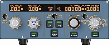 Amazon.co.jp: Wingflexsim A320 FCU CUBE - 本物の飛行機の操作感