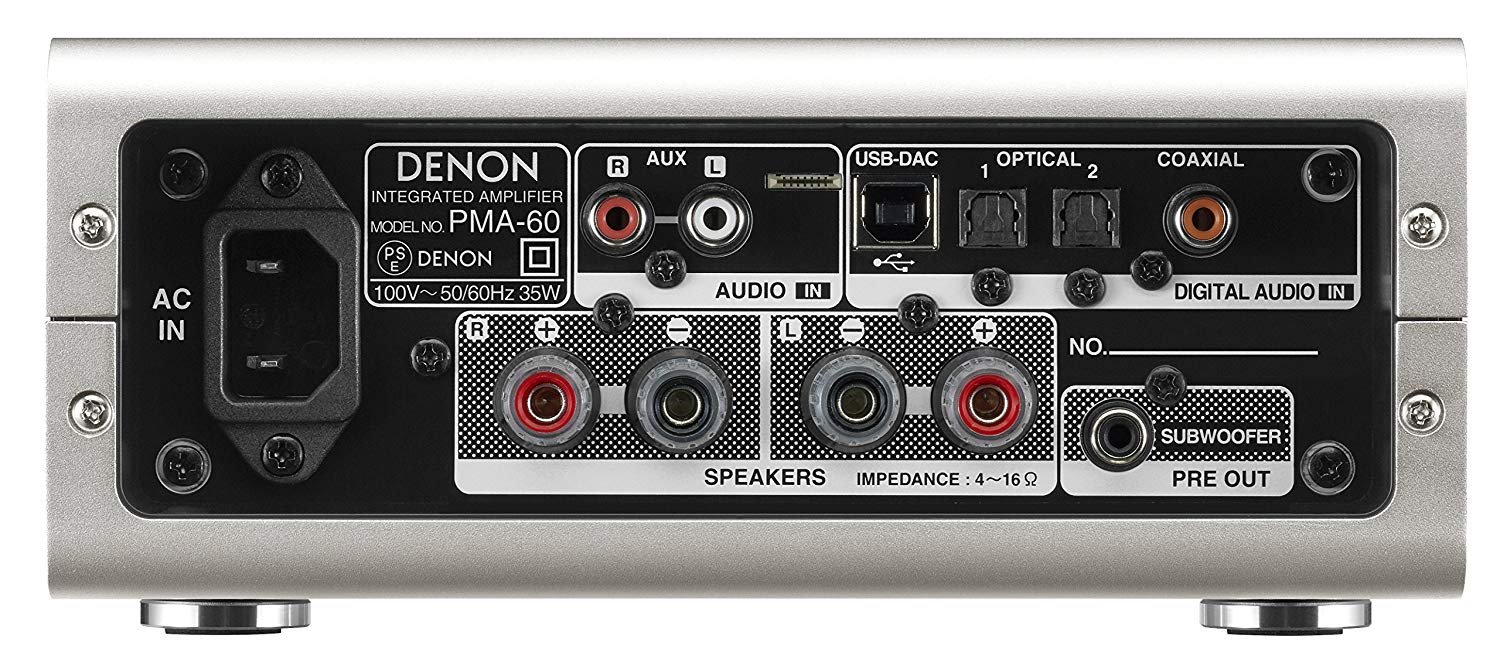 Amazon.co.jp: デノン Denon PMA-60 プリメインアンプ USB-DAC搭載