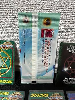 Amazon.co.jp: 当時物 モンコレナイト パック プロモカード モンスター