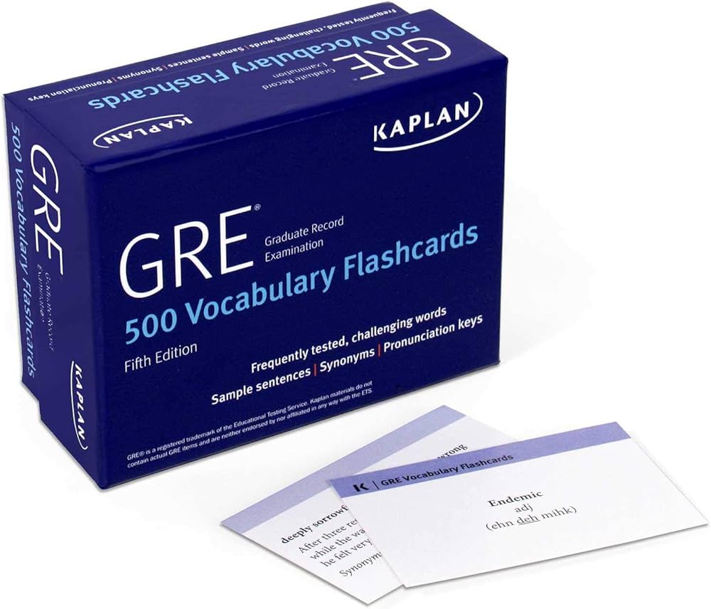Amazon.com: GRE Vocabulary Flashcards + Online Access to Review