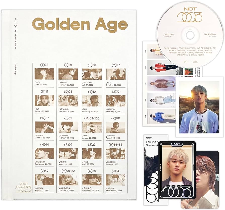 Amazon.com: NCT - 4th Album [Golden Age] (Archiving Ver.) Photo