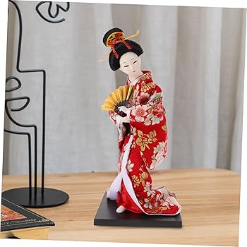 Amazon.co.jp: HOLIDYOYO 着物 日本の舞妓 着物グッズ置物 日本の伝統