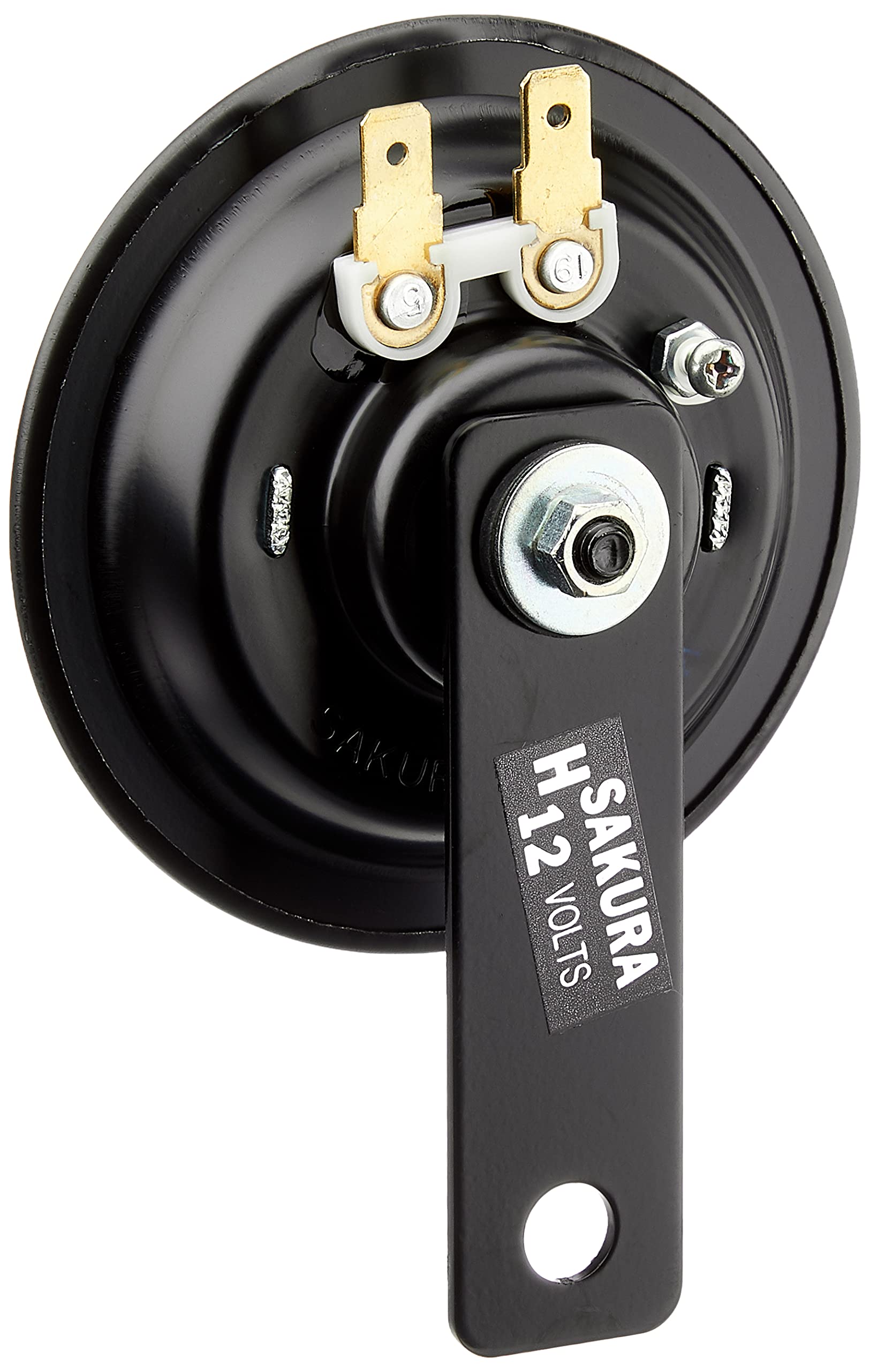 Amazon | デイトナ(Daytona) バイク用 ホーン 12V φ80 取り付け穴φ8